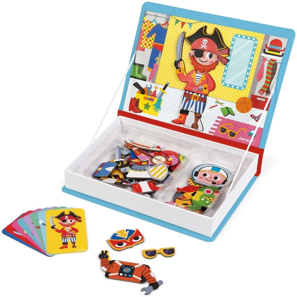 JANOD magnetic book costumes boys 3 yrs+