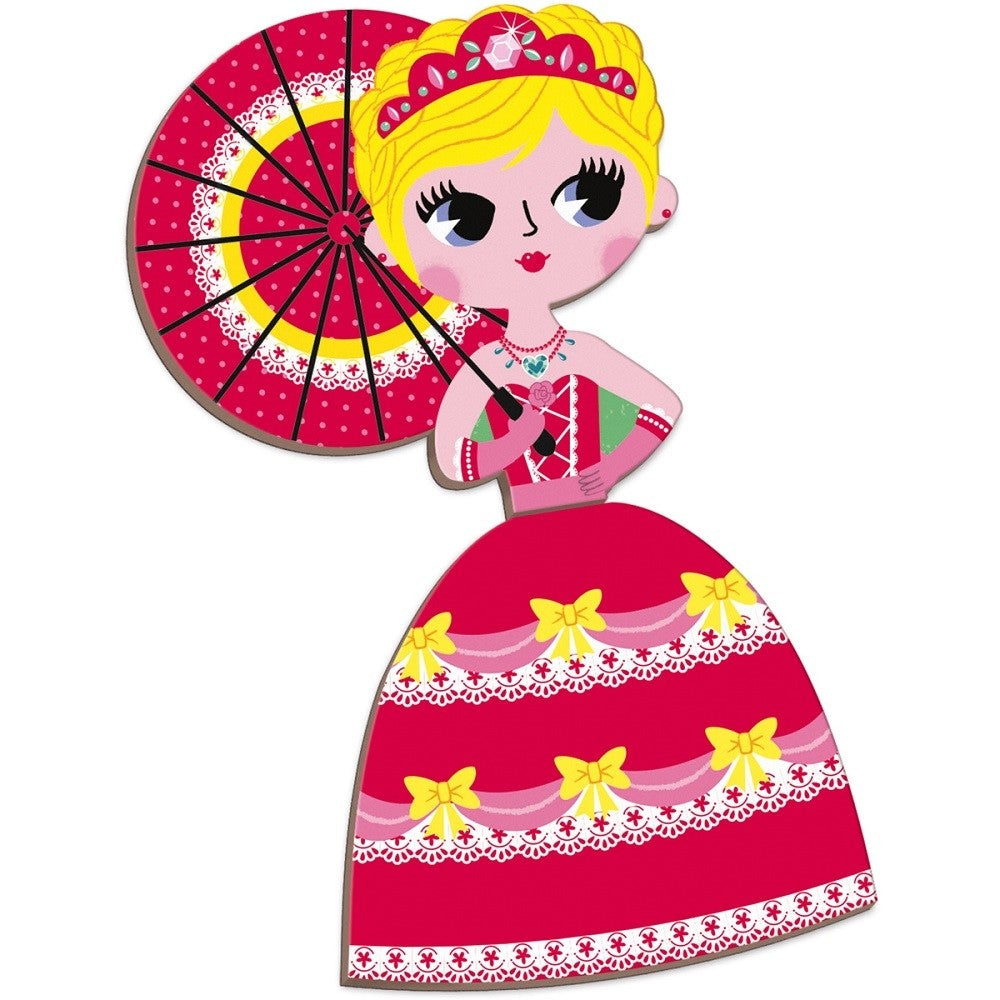 JANOD magnetic book princesses 3 yrs+ 112725