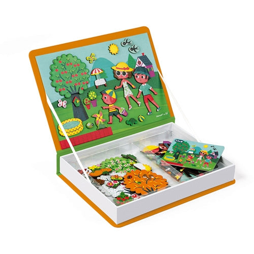 JANOD magnetic book 4 seasons 3yrs+