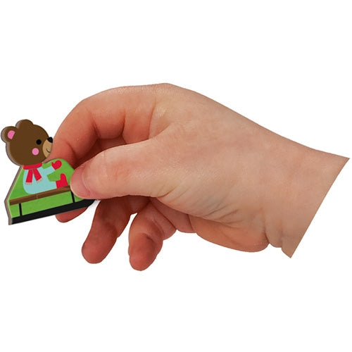 JANOD magnetic book 4 seasons 3yrs+ 112721