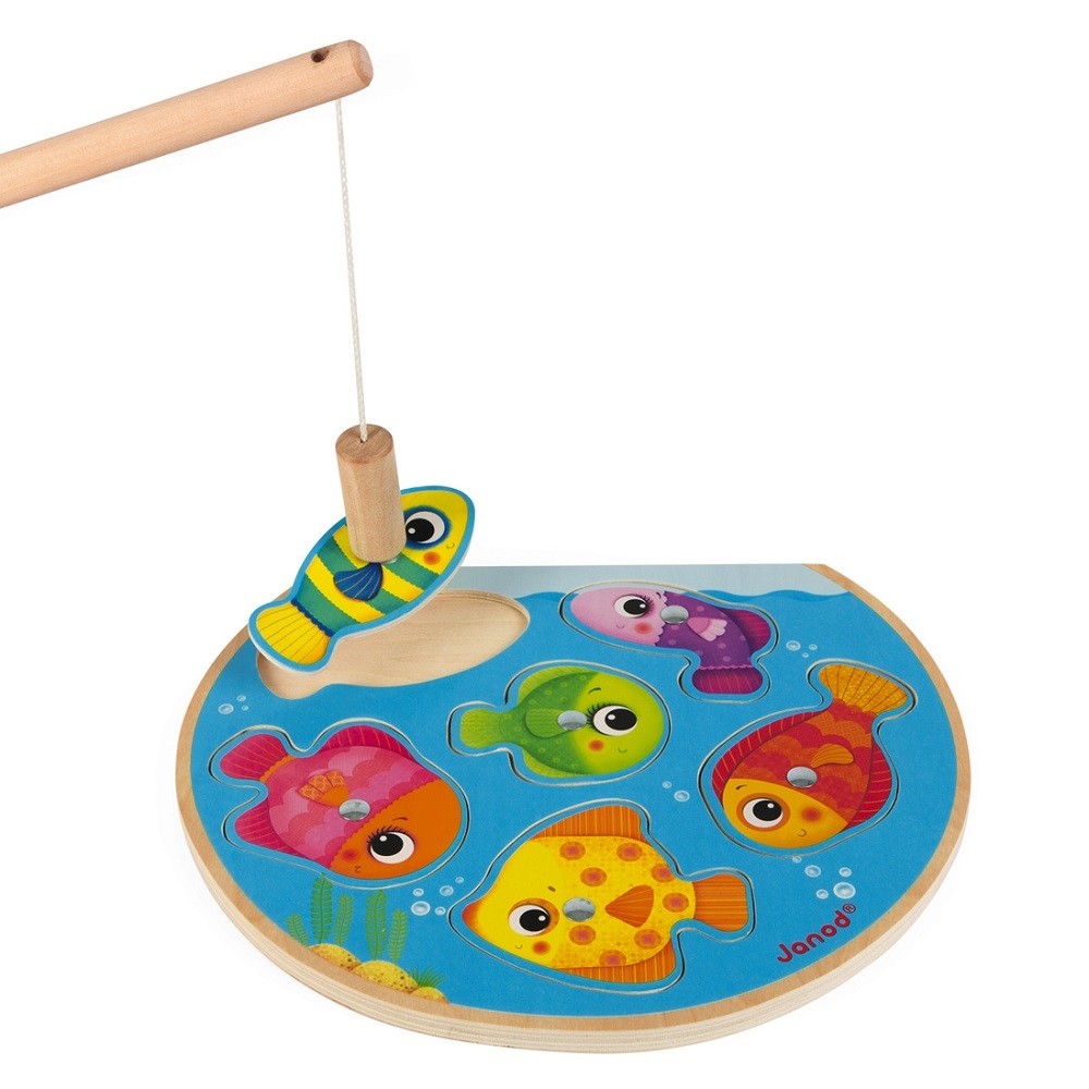 JANOD puzzle game speedy fish 18 m+