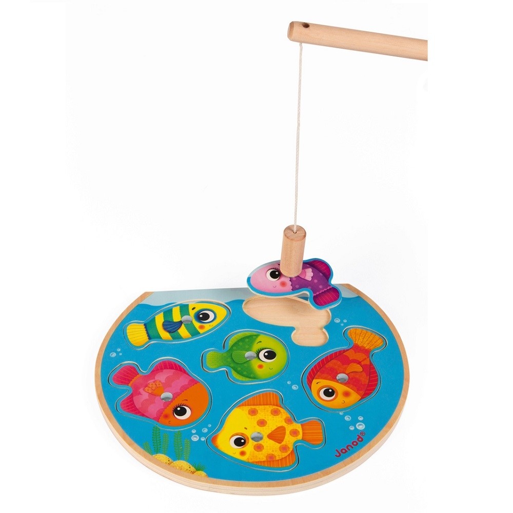 JANOD puzzle game speedy fish 18 m+