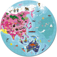 JANOD puzzle Earth 6 yrs / 208 pcs