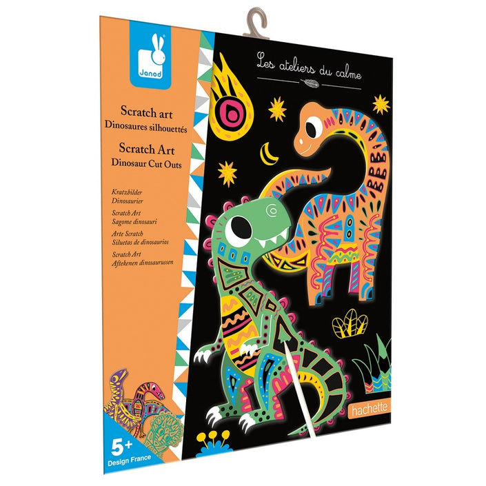 JANOD scratch art Dinos 5yrs+