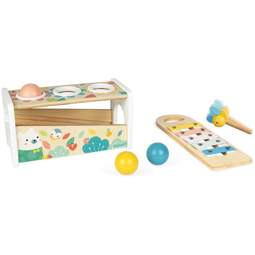 JANOD tap tap xylophone 18 months+ Hout