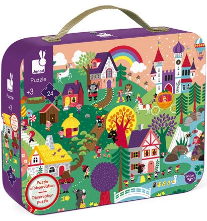 JANOD search puzzle Fairytales 3yrs+/ 24 pcs