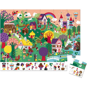 JANOD search puzzle Fairytales 3yrs+/ 24 pcs