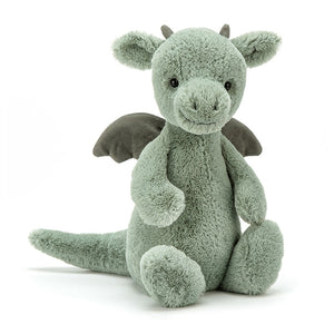 Jellycat cuddly toy Bashful Dragon medium