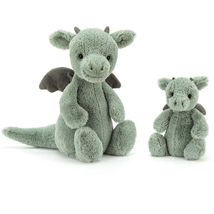 Jellycat cuddly toy Bashful Dragon medium