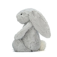 Jellycat cuddly toy Bashful bunny silver