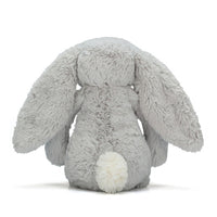 Jellycat cuddly toy Bashful bunny silver