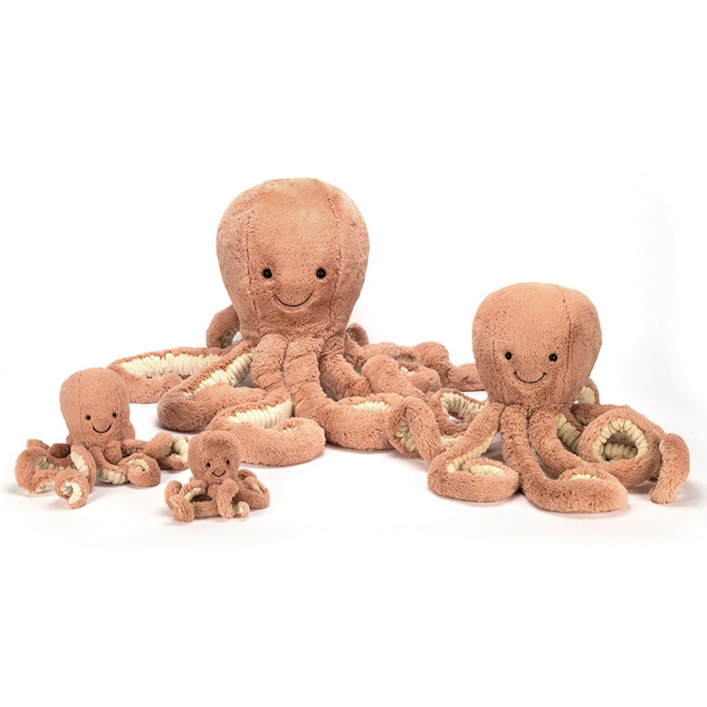 Jellycat cuddly toy Odell Octopus large 100% polyester