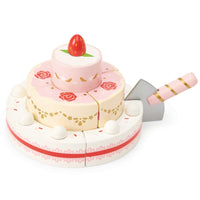 Le Toy Van strawberry wedding cake 2 yrs