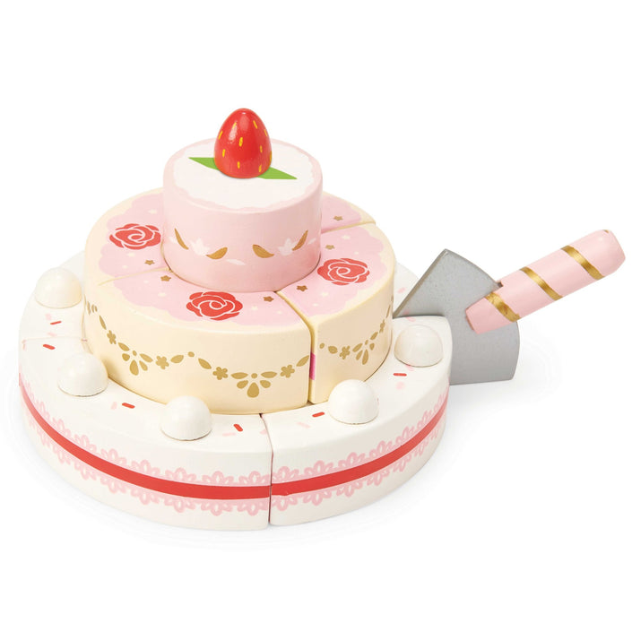 Le Toy Van strawberry wedding cake 2 yrs
