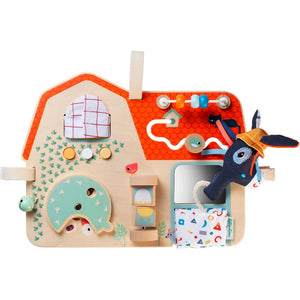 Lilliputiens activity panel Farm 9 m+