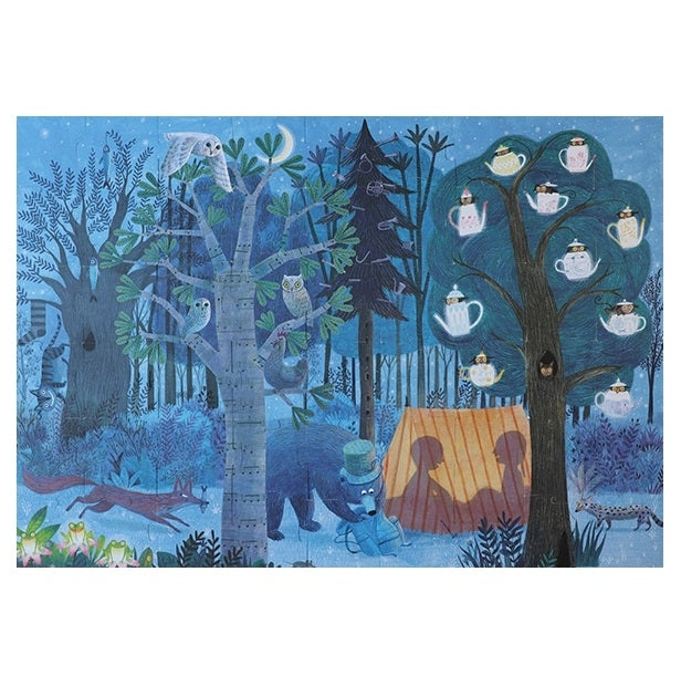 LONDJI puzzle night &amp; day 5yrs+ / 50 pcs