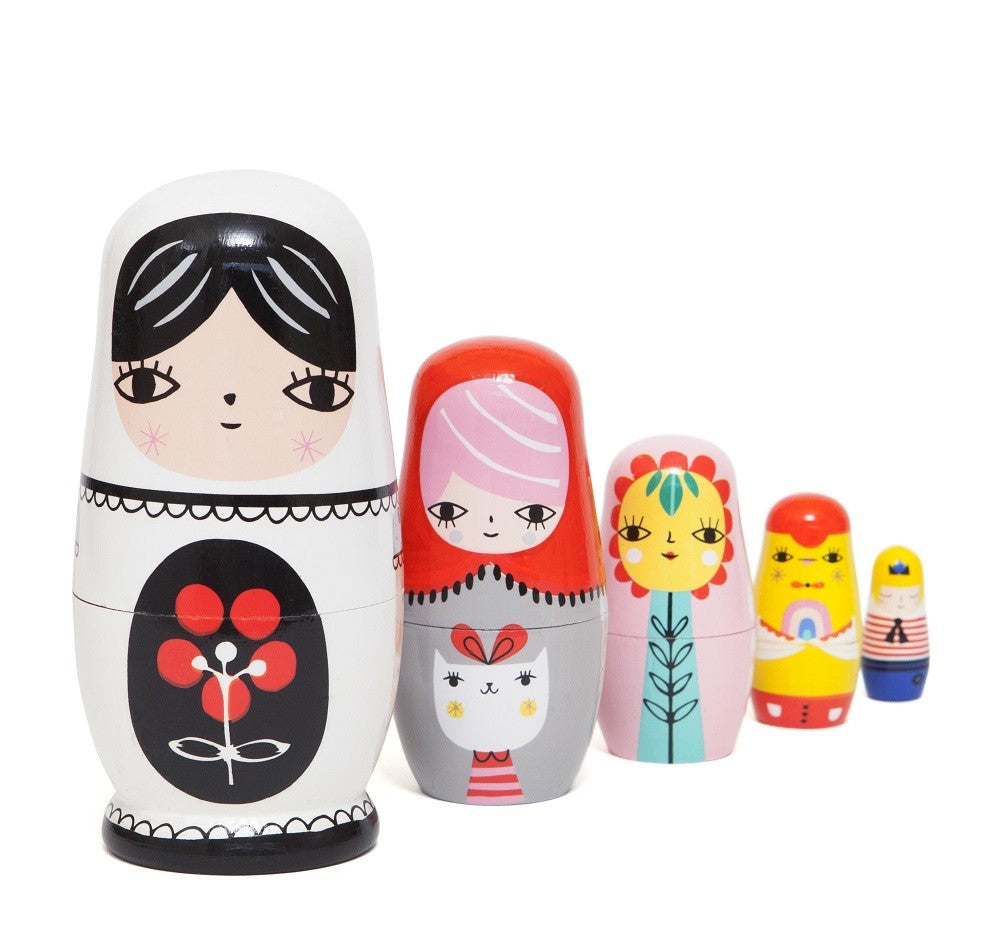 Petit Monkey nesting dolls Fleur &amp; Friends