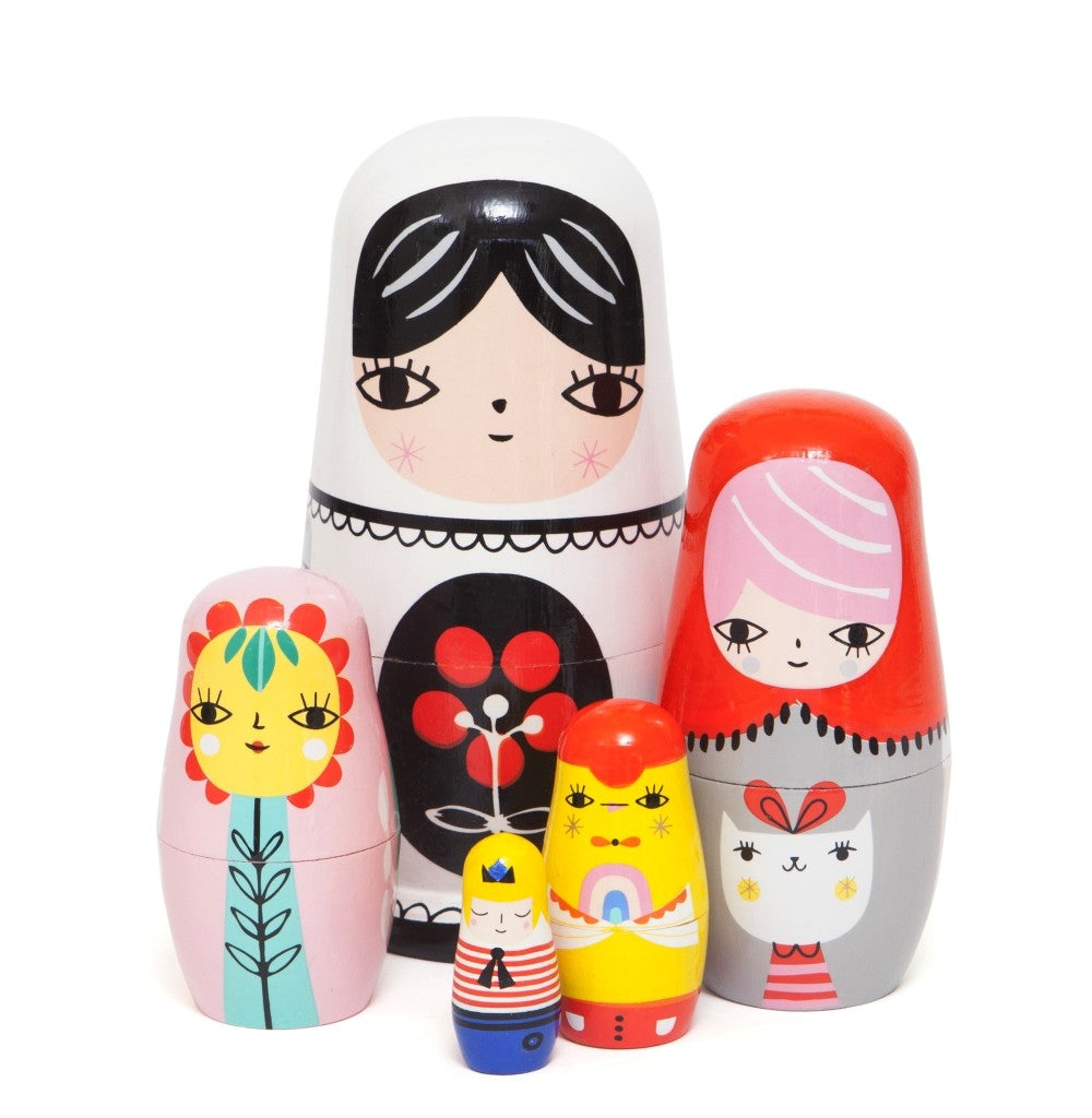 Petit Monkey nesting dolls Fleur &amp; Friends