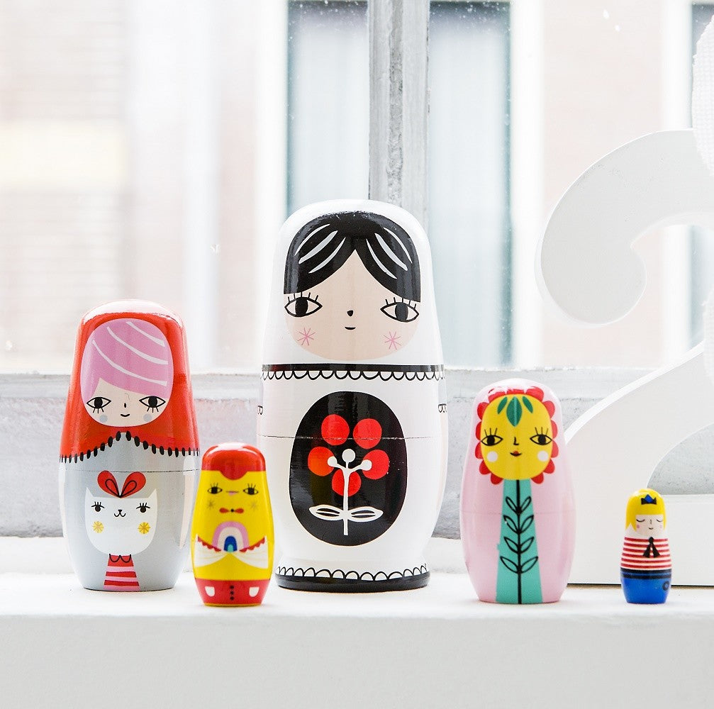 Petit Monkey nesting dolls Fleur &amp; Friends