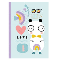 Petit Monkey notebook Panda Love