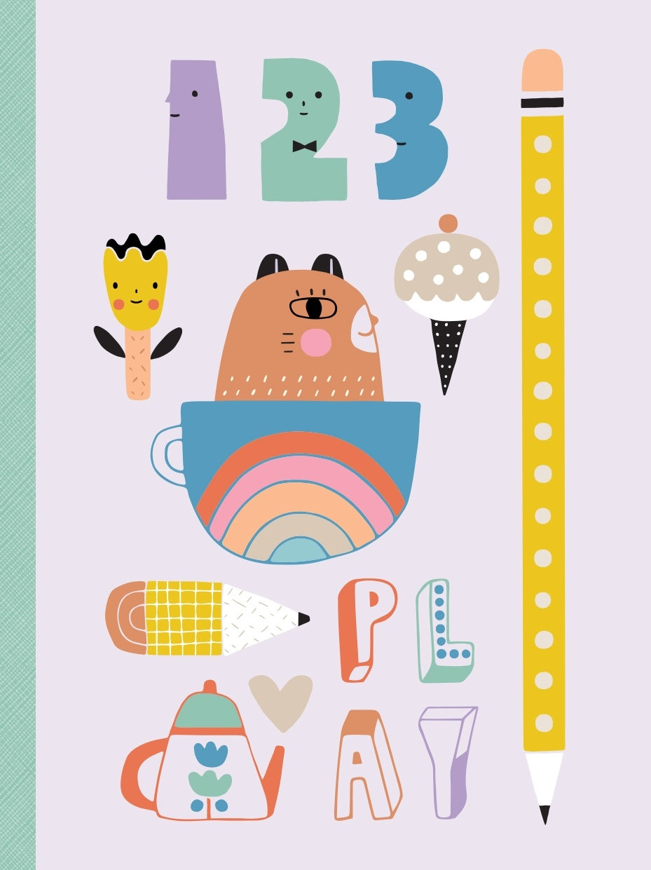 Petit Monkey notebook Teatime A5