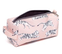 Petit Monkey pouch tiger white
