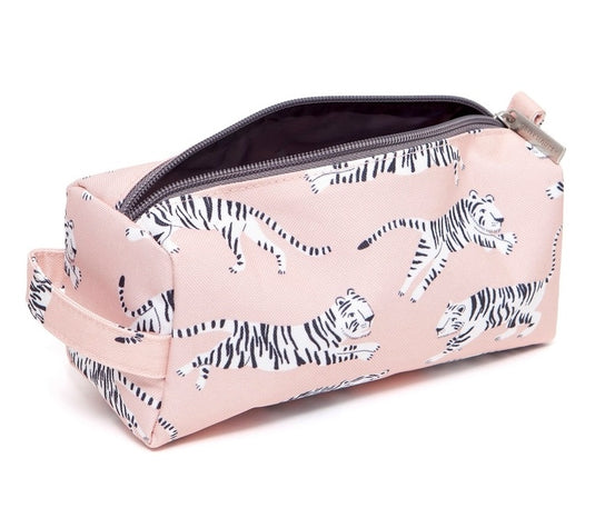Petit Monkey pouch tiger white