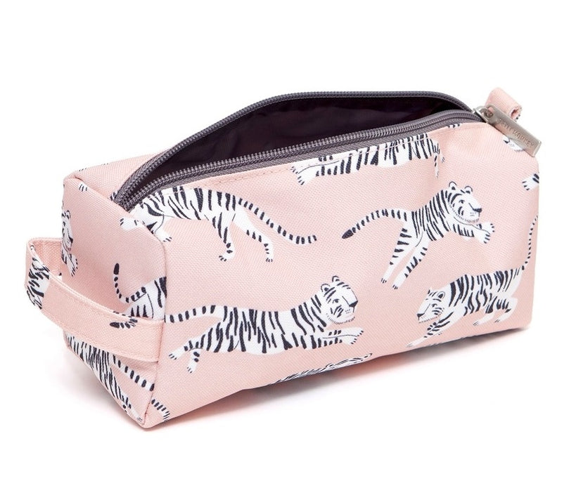 Petit Monkey pouch tiger white