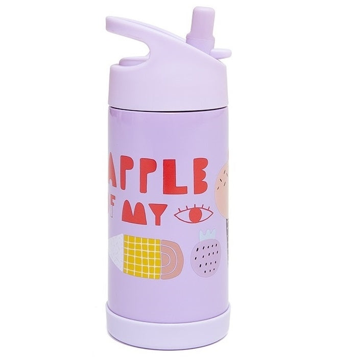 Petit Monkey drinking bottle stainless steel apple of my eye