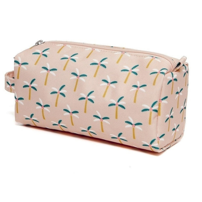 Petit Monkey pencil case palm trees