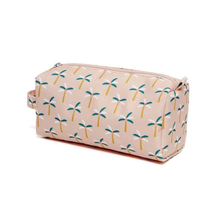 Petit Monkey pencil case palm trees