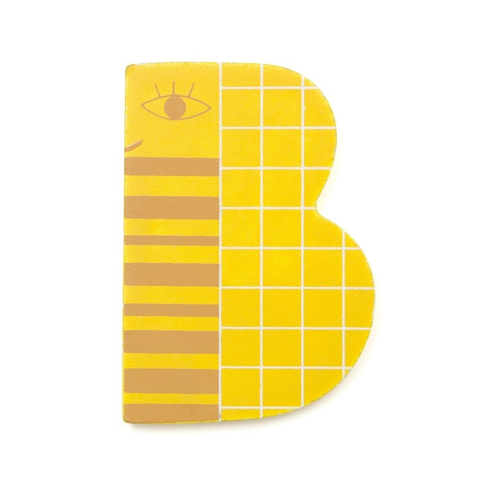 Petit Monkey wooden letter B