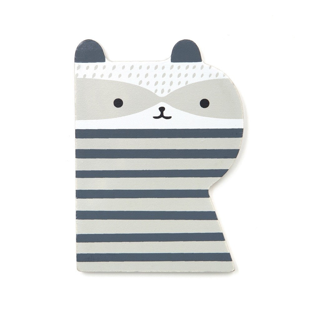 Petit Monkey wooden letter R – PSiloveyou