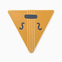 Petit Monkey wooden letter V