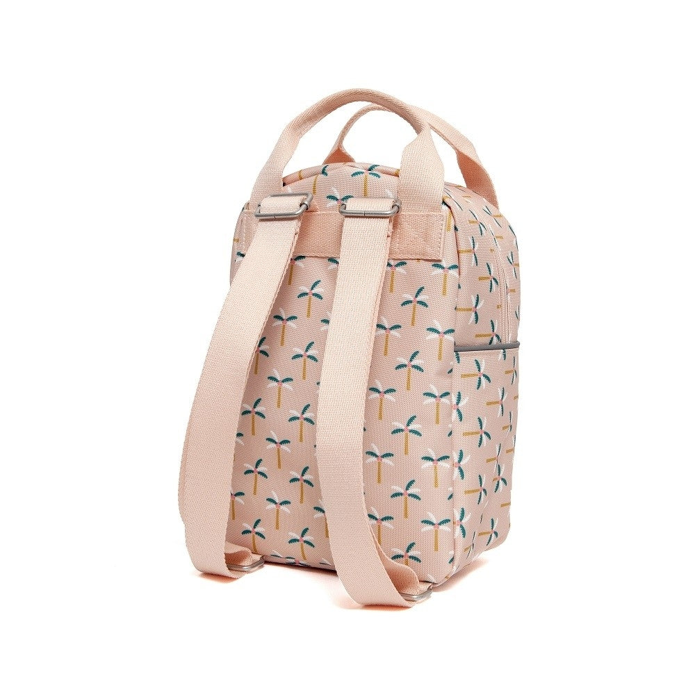 Petit Monkey children's backpack palm trees S rPET