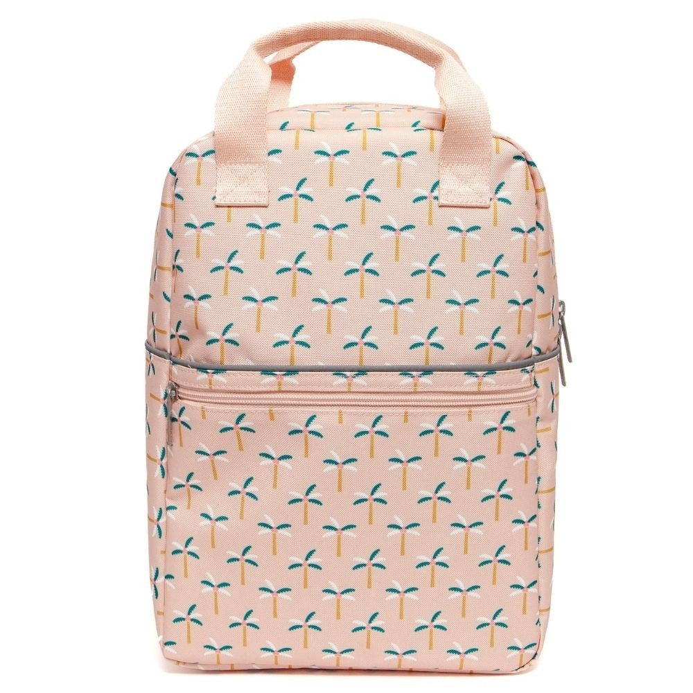 Petit Monkey children's backpack palm trees L