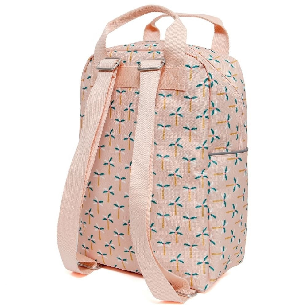 Petit Monkey children's backpack palm trees L BP17-L-R