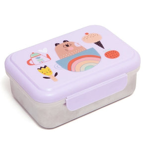 Petit Monkey bread bin stainless steel apple of my eye