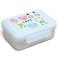 Petit Monkey bread bin stainless steel panda love