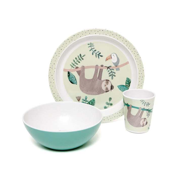 Petit Monkey melamine bowl sloth