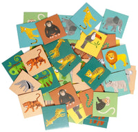 Petit Monkey Memo Game Jungle animals 48 pcs / 3yrs+
