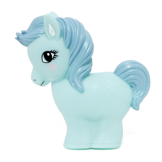 Petit Monkey night light little horse blue