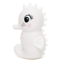 Petit Monkey night light seahorse white