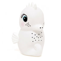 Petit Monkey night light seahorse white