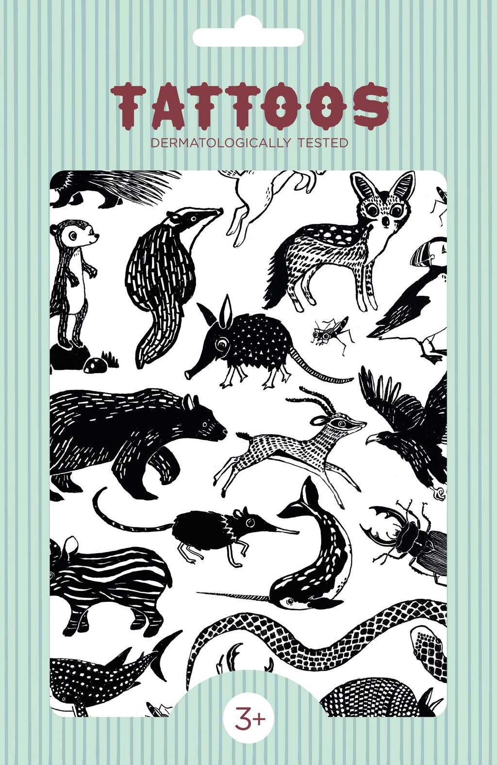 Petit Monkey tattoos Black animals