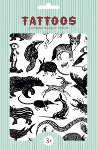 Petit Monkey tattoos Black animals