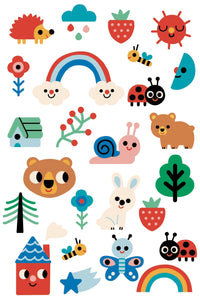 Petit Monkey tattoos nature friends