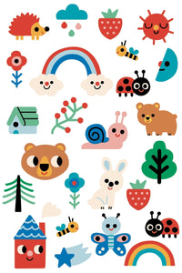 Petit Monkey tattoos nature friends