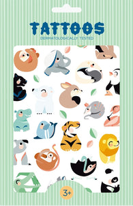 Petit Monkey tattoos Wild animals