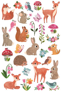 Petit Monkey tattoos Woodland friends